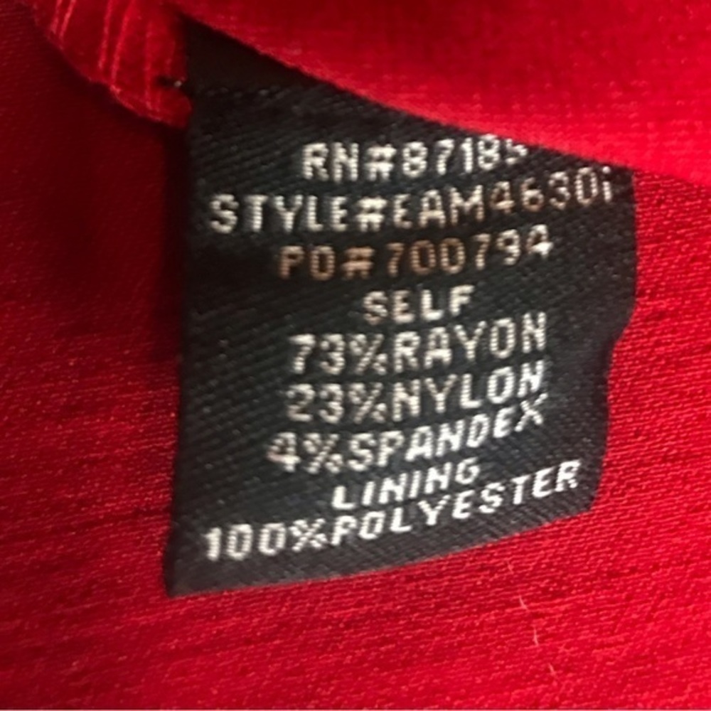 Ruby Rox Red Bodycon‎ Dress - Picture 8 of 9